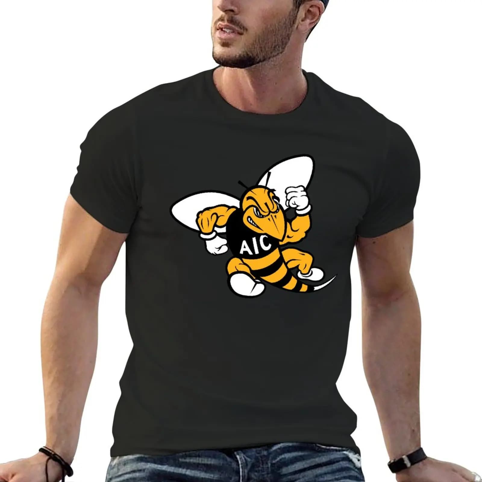 The Randolph Macon Iconic T-Shirt anime clothes baggy shirts t shirt for men