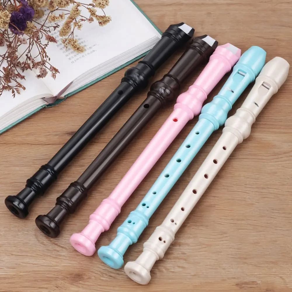 Student German Style Treble Flute Professional 8 Hole Recorder Instrument Instrument Toys Soprano Recorder