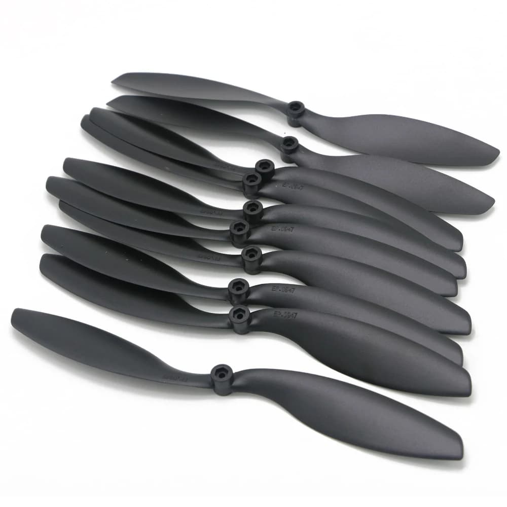 10pcs/lot HY Propeller 5045 6030 7060 8043 8060 9047 9060 1047 1147 High Quality Spiral Propeller Blades for RC Airplane
