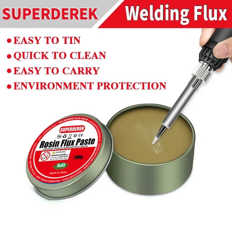 Soldering Flux Lead-Free Solder Paste Flux Tin Solder Paste Welding Flux for Phone Board Repair Electric Soldering Repair