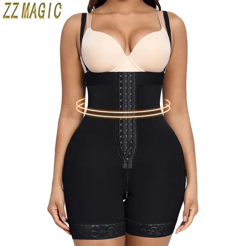 Fajas Colombianas Full Body Reductoras Body Shaper Slimming Sheath Flat Belly Shapewear Postpartum Bodices Girdles Woman Corset