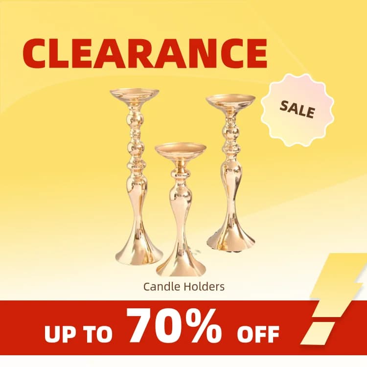 Clearance_Candle Holders Christmas Decorations Wedding Centerpieces Lantern Stand Home Gold Flower Vase Table Centerpiece Event 