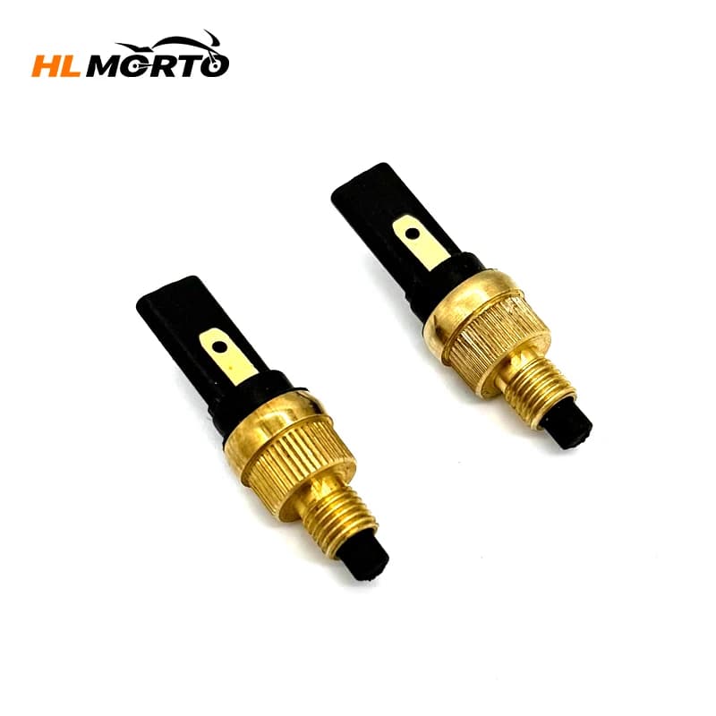 1pcs 2pcs Universal 6mm Copper Motorcycle Brake Light Tail Light Front Rear Brake Clutch Switch Plug