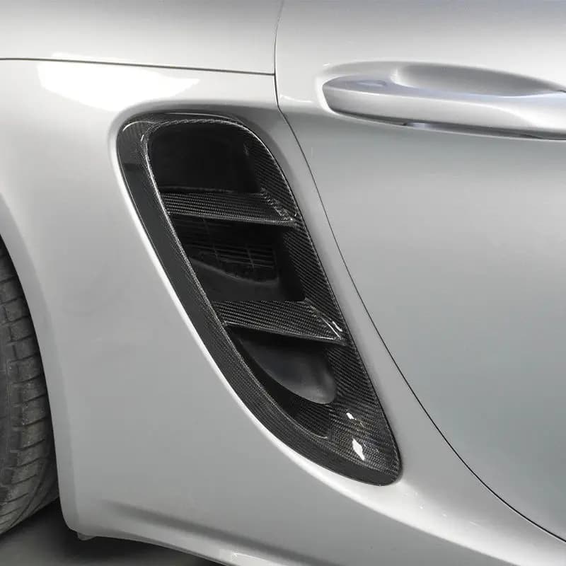 16-22 for Porsche 718 982 auto parts carbon fiber side vents are highly recommended