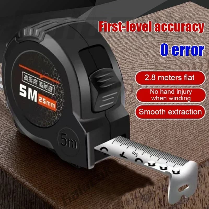 3/5/7.5/10 Meter Anti-drop Stainless Steel Tape Measure Site Construction Meter Measure Puller Rule Measuring Tools 2025