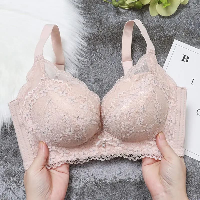 Lingerie Women's Small Breasts Gather in 2023, the New Sexy Bra Counter Is Thickened and Oversized