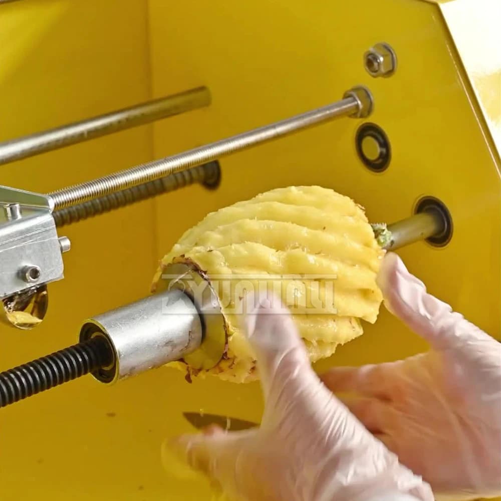 Pineapple Peeling Machine Commercial Semi Automatic Fruit Peeling Machine Hand Shake Peeling Machine