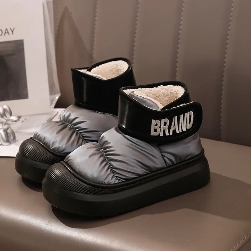 Women Winter Waterproof Snow Boots Ladies Casual Warm Ankle Boots Female Flat Outdoor Fashion Cotton Shoes