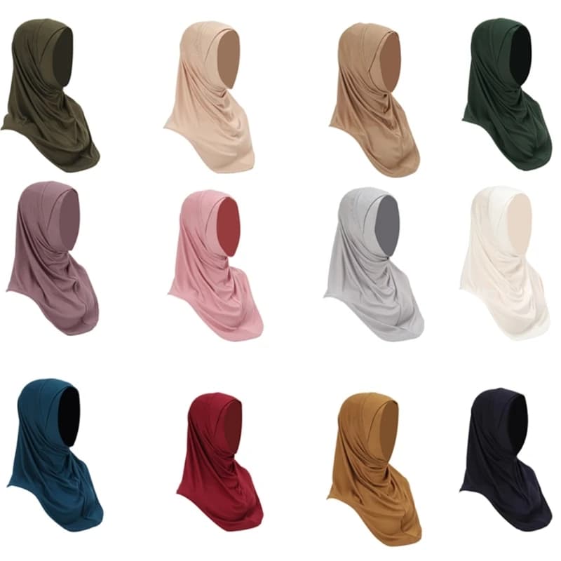 Breathable Polyester Turban Hat Elegant Crosses Headwear Unique Styles Wrap Hat