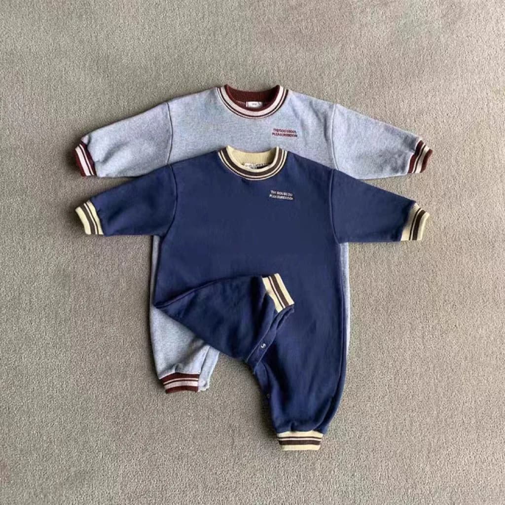 2025 Autumn New Baby Long Sleeve Romper Newborn Fashion Letter Print Jumpsuit Cotton Boy Girl Casual Onesie Infant Clothes 0-24M