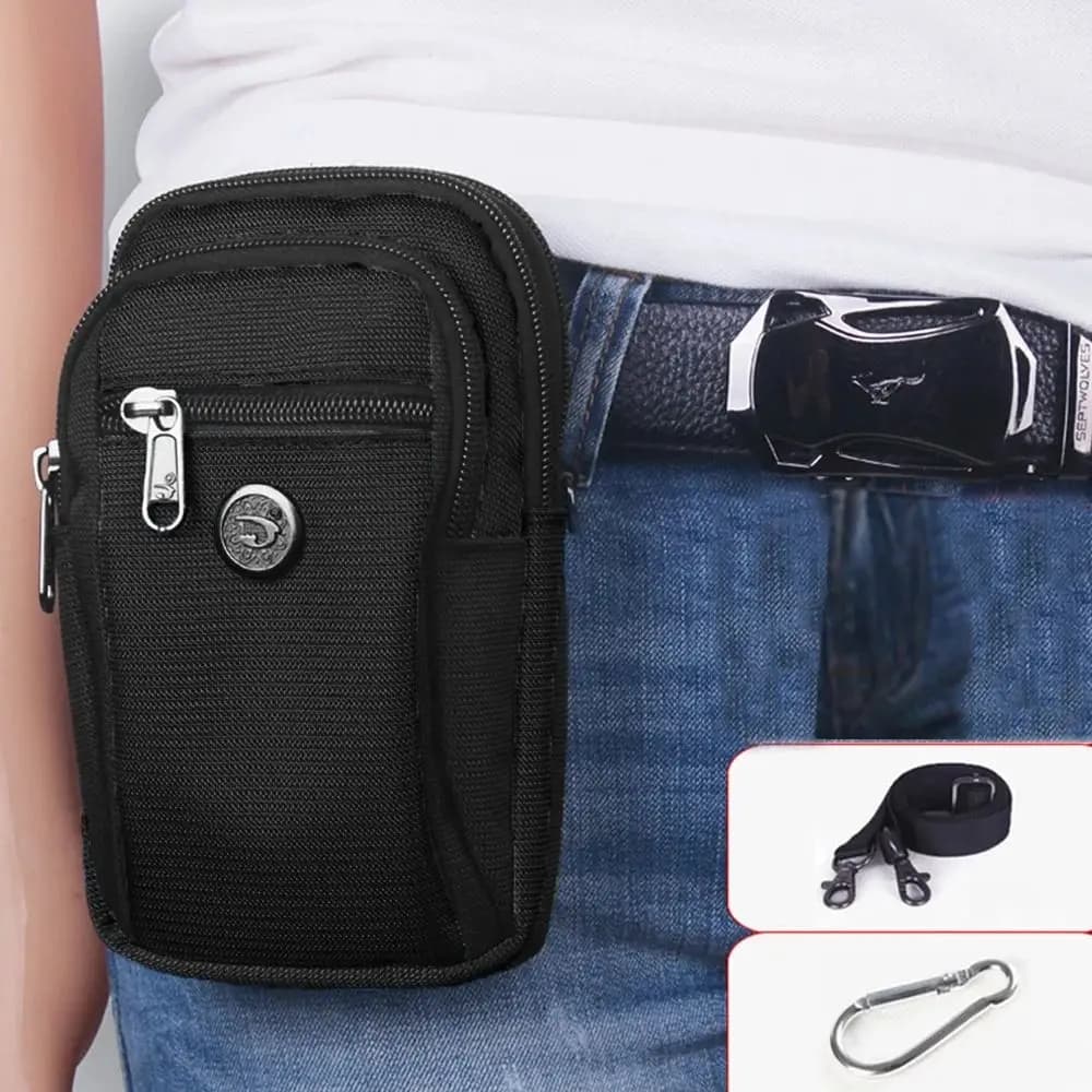 New Oxford Men Women Waist Pack New Small Purse Multifunctional Sports Waist Bag Waterproof Mobile Phone Bag Male Belt Bags