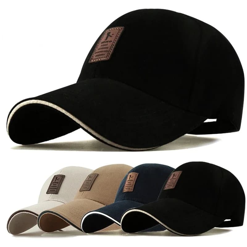 2023 New High Quality Badge Embroidery Baseball Cap Casual Hat Spring Man Woman Cotton Adjustable Dad Hat Male Trucker