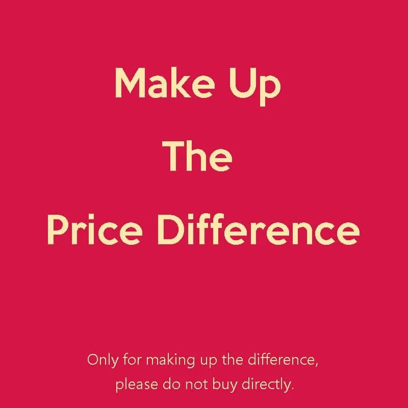 Make Up For The Different In Price