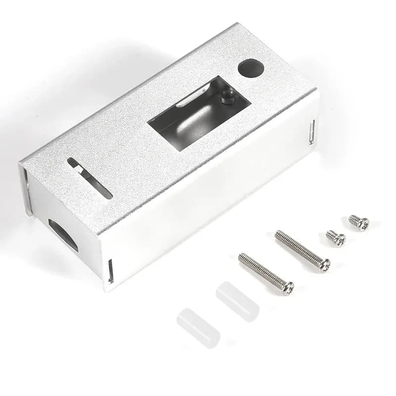 Aluminium Alloy Case for MMDVM Hotspot Expansion Rainsun Board Radio Station Wifi Voice Modem Raspberry Pi W Black