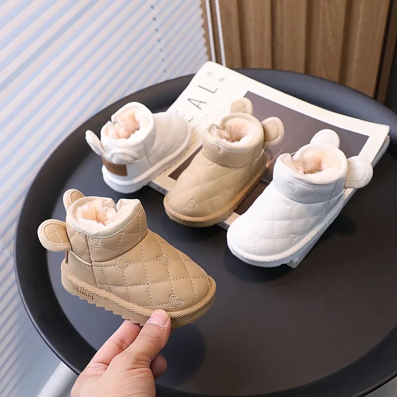 Baby Shoe Soft Soles Baby Snow Boot Children Cotton Shoes Winter New Breathable Non Slip Baby Walking Shoe Plush Kid Cotton Boot