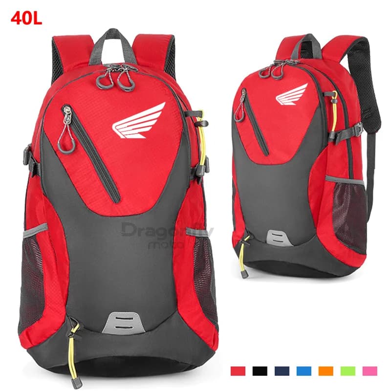 For Honda CBR 125R 954 600 F4i 650F 650R 1100XX 1000F CBR 600RR 1000RR Racing travel Men waterproof Backpack Bag Motorcycle Gift
