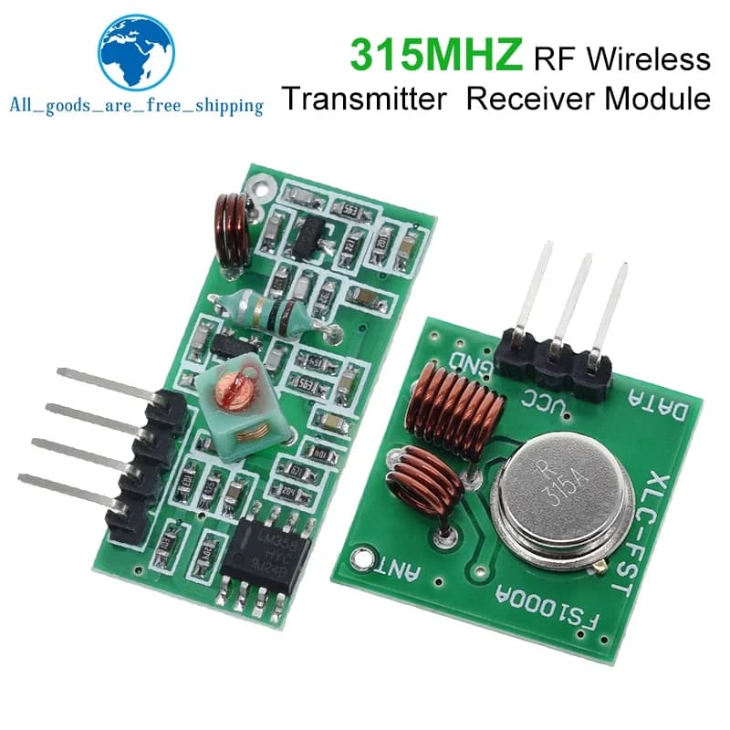 433 Mhz RF Transmitter and Receiver Module Link Kit for ARM/MCU WL DIY 315MHZ/433MHZ Wireless Remote Control for arduino Diy Kit