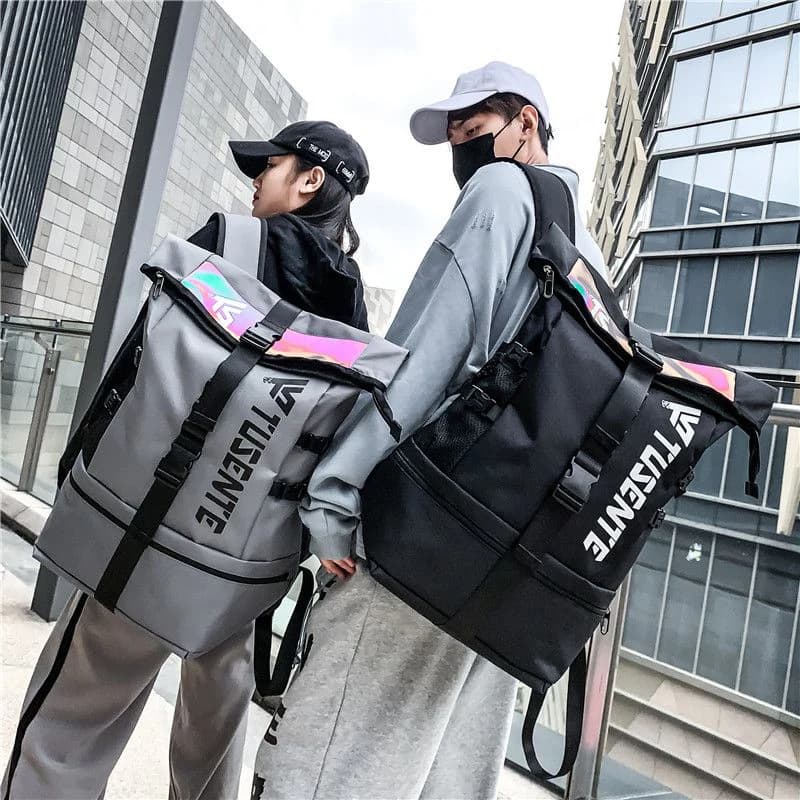 Fitness Travel Backpack Outdoor Sport Mountaineering Shoes Pocket College student Schoolbag Laptop Casual Portable Storage Bags