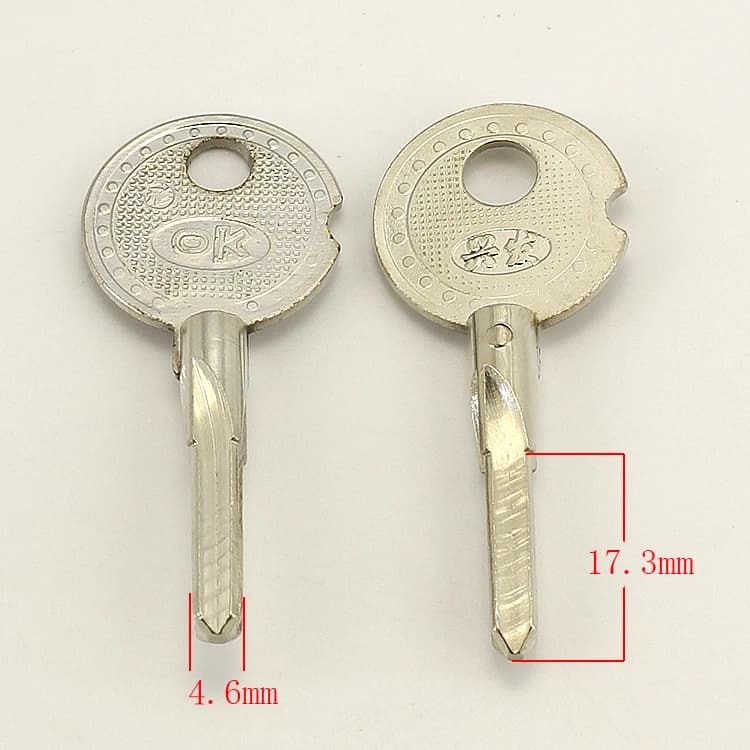 A087 Iron Material Small Cross Empty Key Blanks 10 pieces/lot