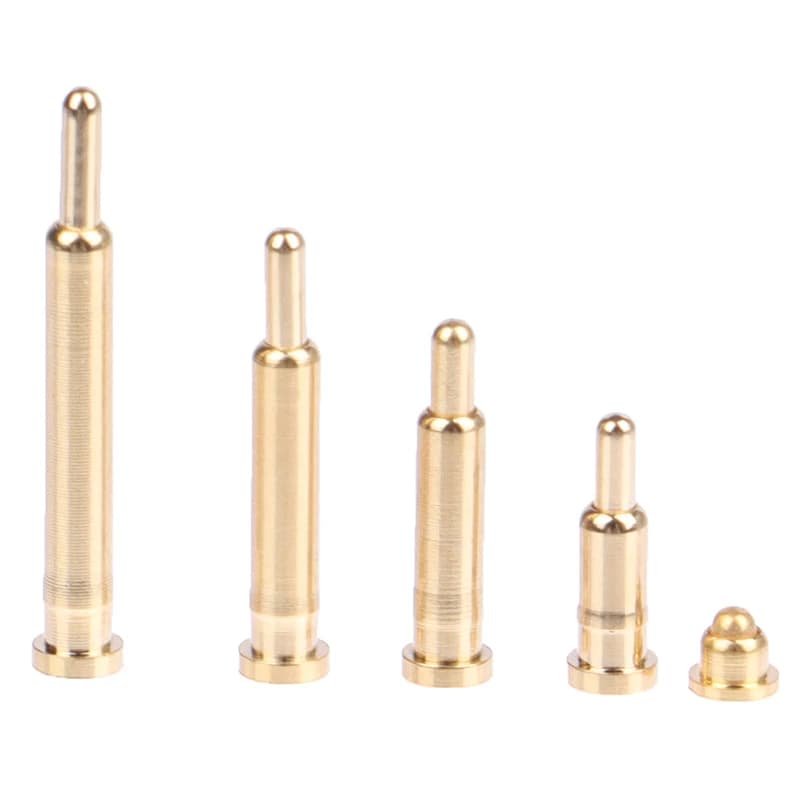 10Pcs Pogo Pin Connector Pogopin Battery Spring Loaded Contact SMD Needle PCB 1.8 6 8 10 13 MM Test Prob