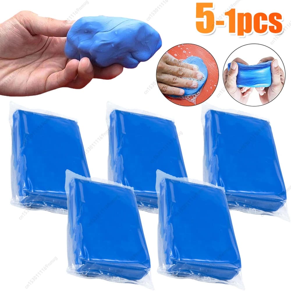 5/3/2/1Pcs Car Cleaning Clay Bar Washing Mud Car Detailing Waxing Polish Treatment Fine Grade Auto Detailing Cleaner Tool