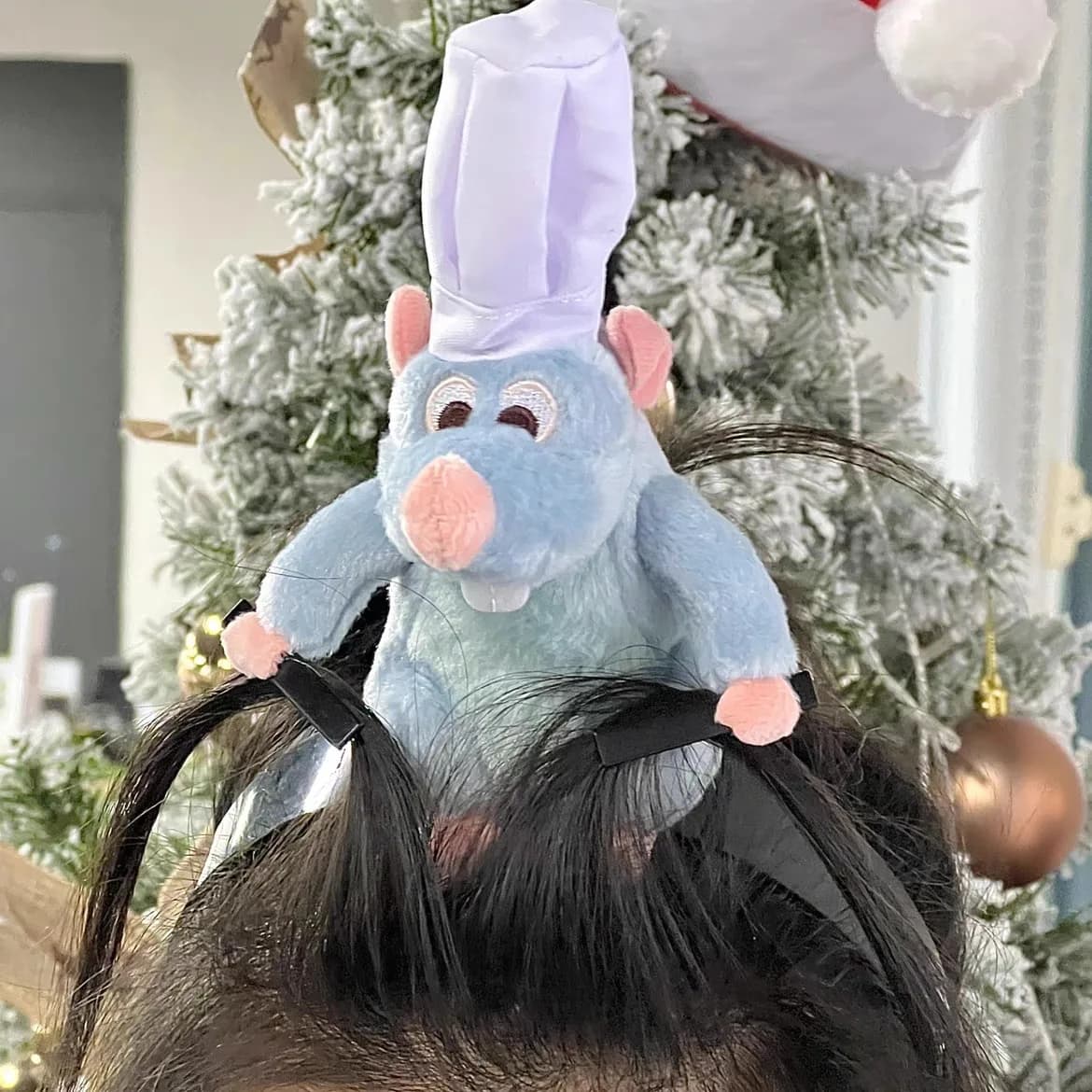 Ratatouille Hairband Cute Headband Kawaii Plush Hair Accessory Color Doll Wide-Brimmed Hairpin Creativity Headdress Gift