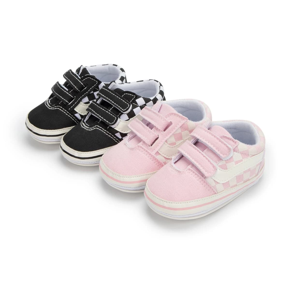 New Baby Shoes Canvas Sports Classic Stripes First Walkers Sneakers Shoes Sole Soft Non-slip Baby Boys Girls Casual Shoes
