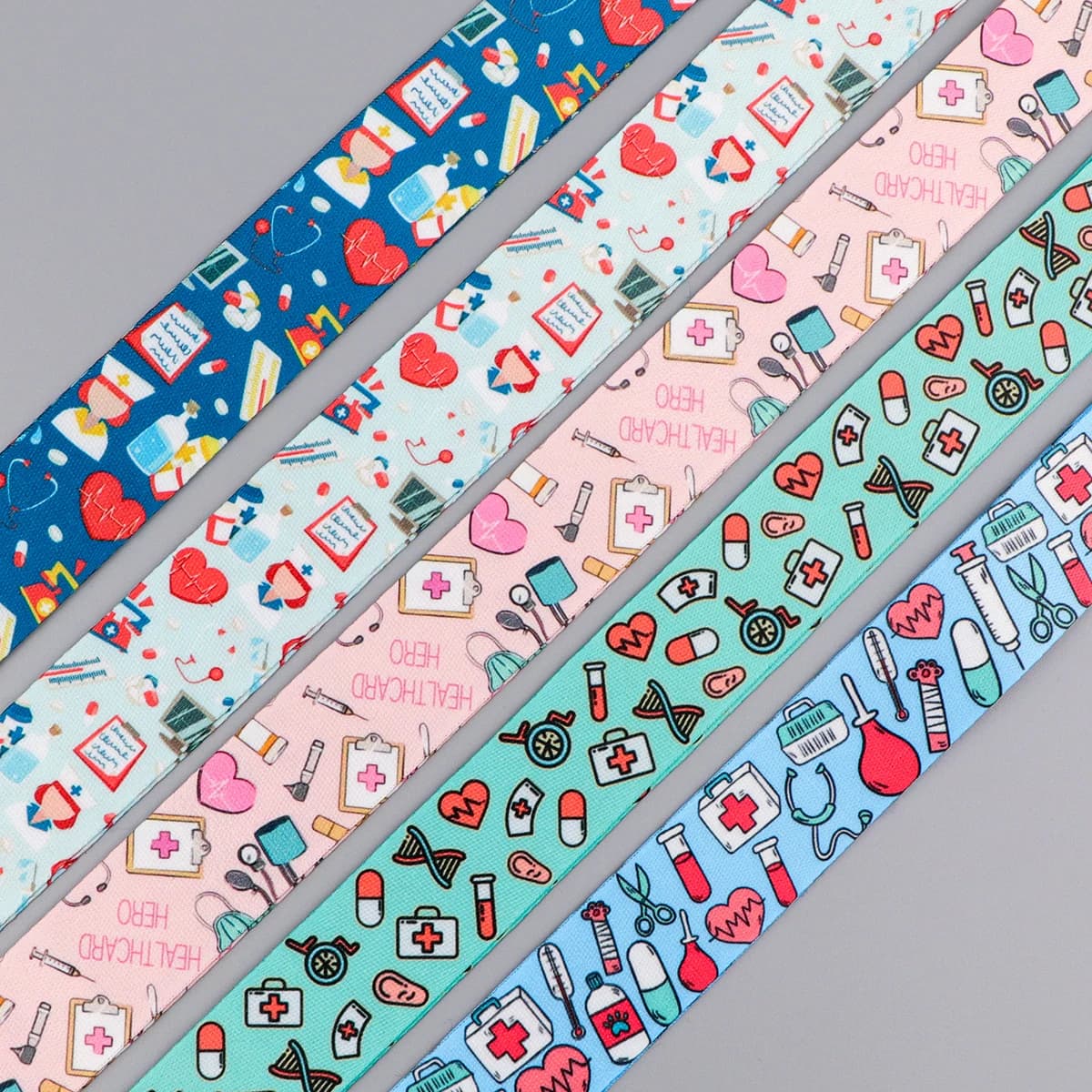 Medical Nurse Doctor Lanyards For Keys ID Card Gym Phone Straps USB Badge Holder DIY Hang Rope Neck Straps Anti-lost Lanyard