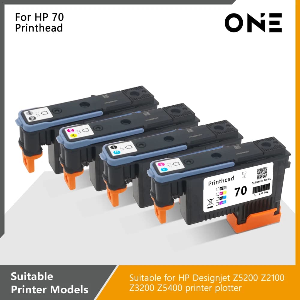 New Printhead HP 70 HP70 Print HeadC9404A C9405A C9406A C9407A For HPDesignet Z2100 Z3100 Z3200 Z5200Z5400 Printer 70 Head
