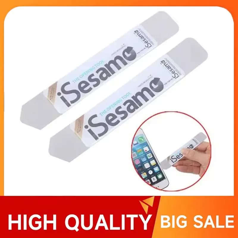 Stainless Steel Blade 2PCS Opening Tools Soft Thin Pry Spudger Cell Phone Tablet Screen Battery For Samsung IPhone IPad Opener