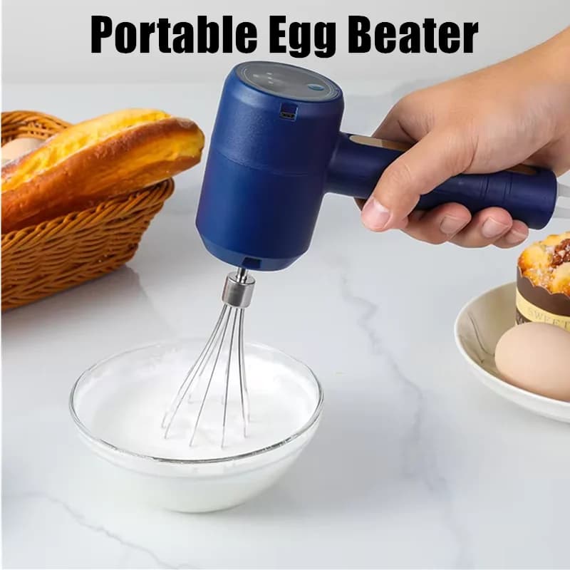Portable Blender Mixer Kitchen Tools Milk Frother Egg Beater Cake Baking Kneading Mixer Hand Mixer Electric Food Processors Set