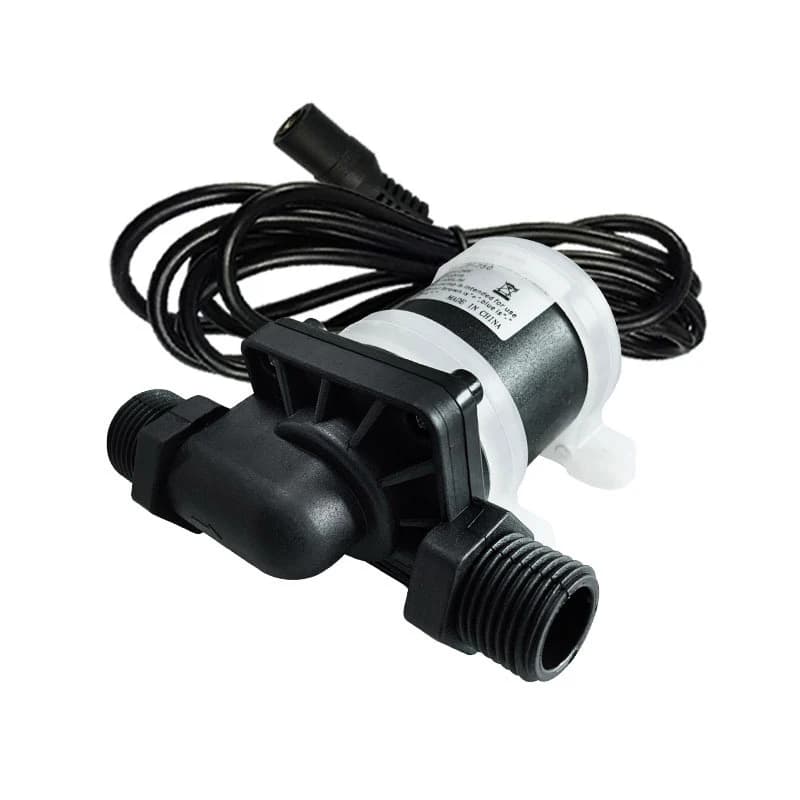 12V 24V DC Multifunctional Brushless Water Pump DC Pump Booster Pump Warm Air Water Cooled Circulation Pump 1/2" DN15