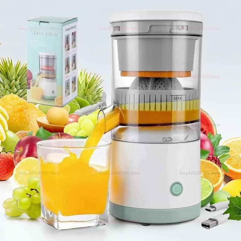 Wireless Automatic Orange Lemon Juice Portable Electric Juicer Separator Fruit Juicer Cup Household Juicer Mini Home Juicer