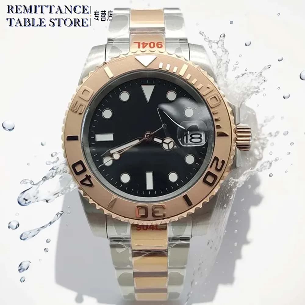 Men's Low Profile Luxury Mechanical Watch Japan NH35 Movement Stainless Steel Waterproof Case Men's Fashion Watch