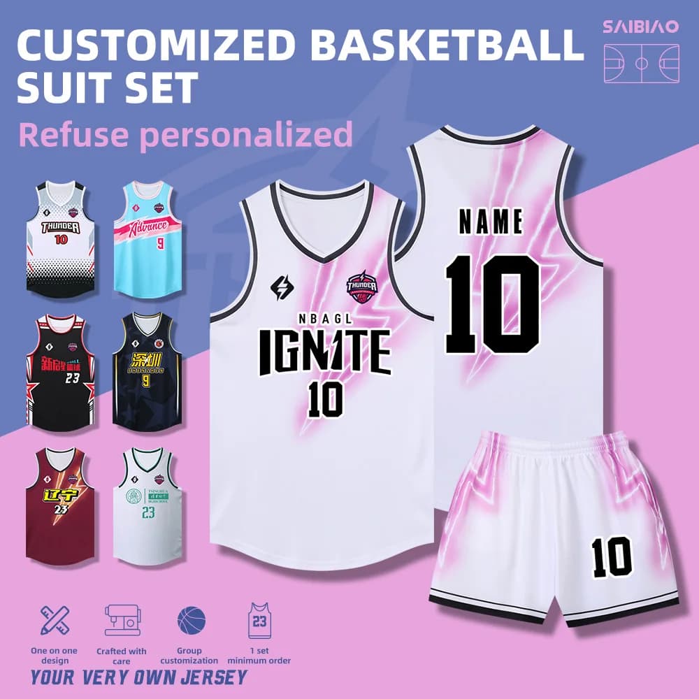 Adult Basketball Jersey Customize Boy Girl Quick-drying Training Uniform Man Shirt Sportswear Tracksuit women Sport Suit Clothes