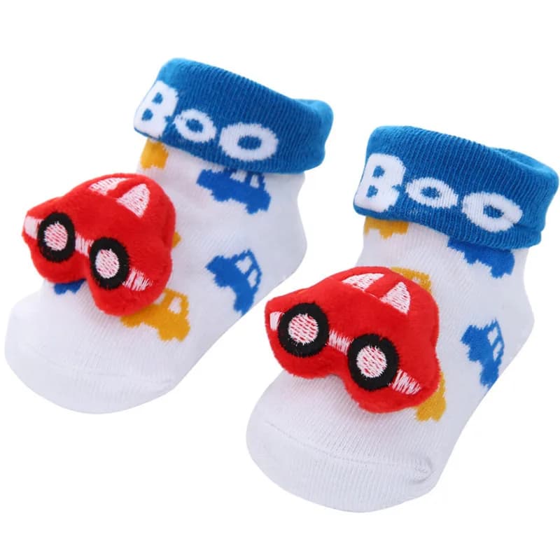 Baby Socks Girls Boys Newborn Accessories Anti Slip Cartoon Animals Kids Toddlers Gift Clothes Children Infant Stuff Clothes Bow