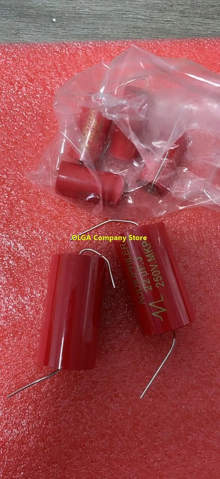 250V 400V High and Low Bass Capacitor Fever Promise MKP Divider Capacitor 3.3uf 4.7 2.2 Audio Capacitor  5PCS -1lot
