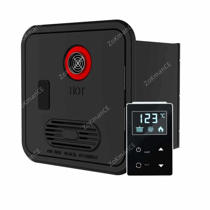 RV Tankless Hot Water Heater, 55,000 BTU Instant Hot Water,On Demand Gas Heater for Campers,Quiet Operation,Freeze Protection