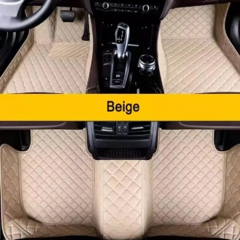 Customized For Fiat Toro 2016-2022  personalized luxury leather all-weather waterproof anti slip car floor mats