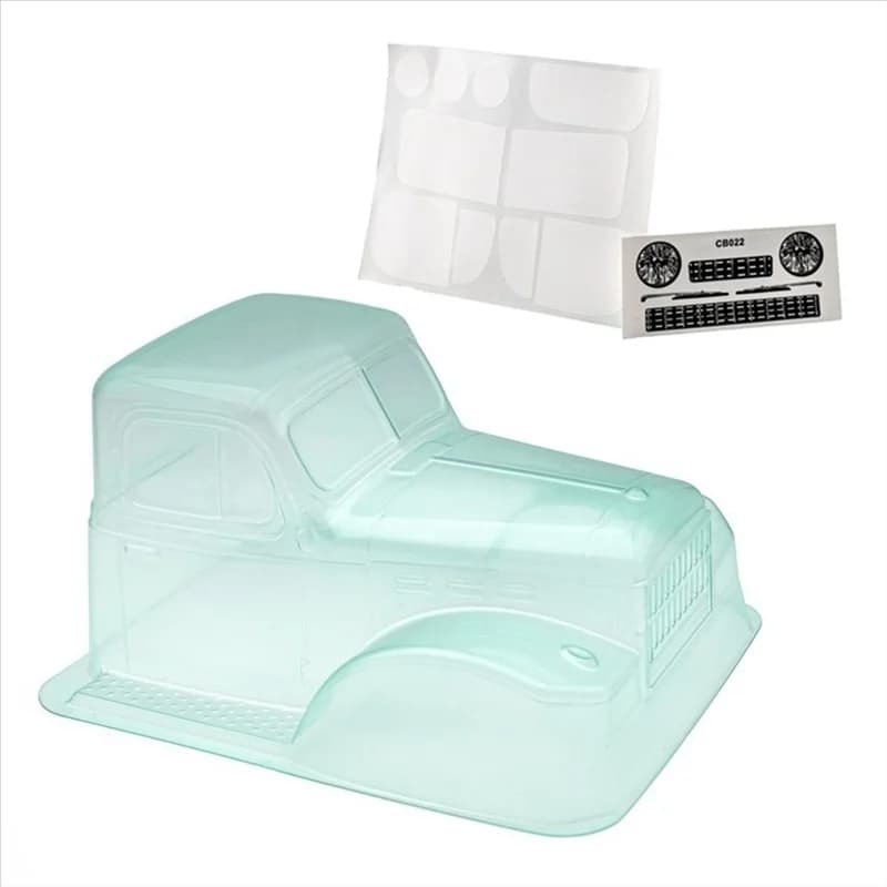 Plastic Clear Body for Dodge Power Wagon Cab Axial SCX10 TRAXXAS TRX4 YK4102 RGT 86100 Redcat Gen8 MST 1/10 RC