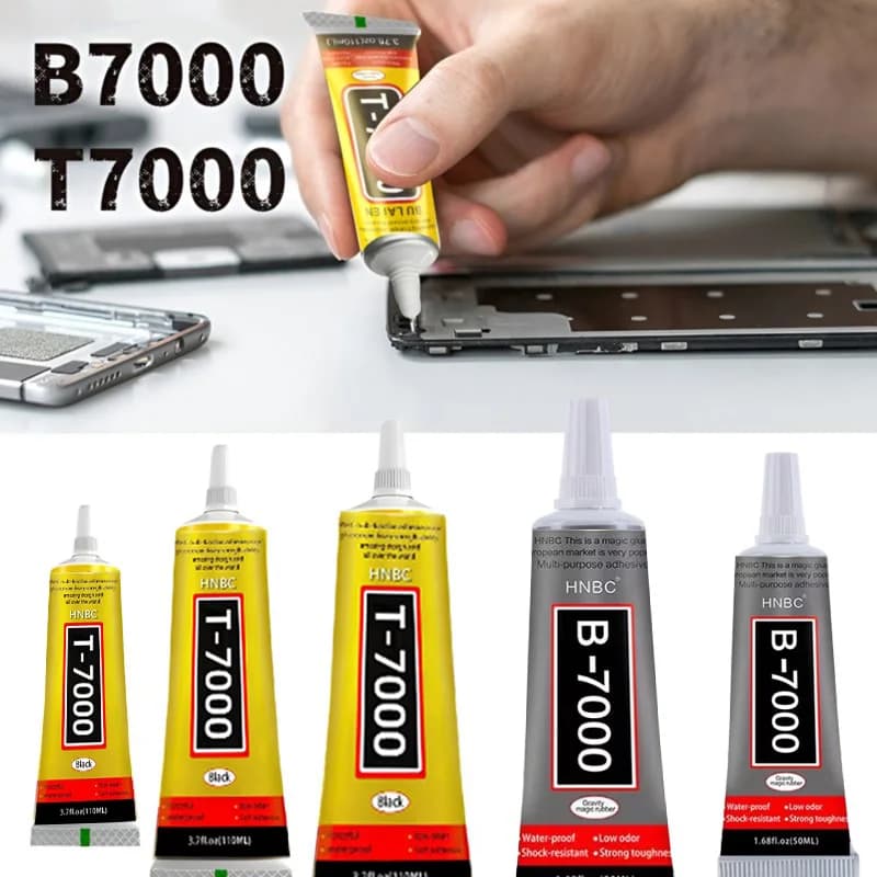 1PCS 15/50/110ML T7000 Adhesive Glue for Phone Repair B7000 Liquid Glue Multi-purpose Super Glue With Precision Applicator Tip