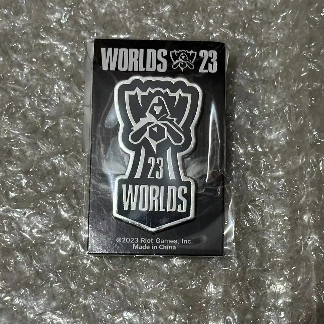 S13 Worlds 2023 Unlocked Pin  Genuine Original Packaging Brand New