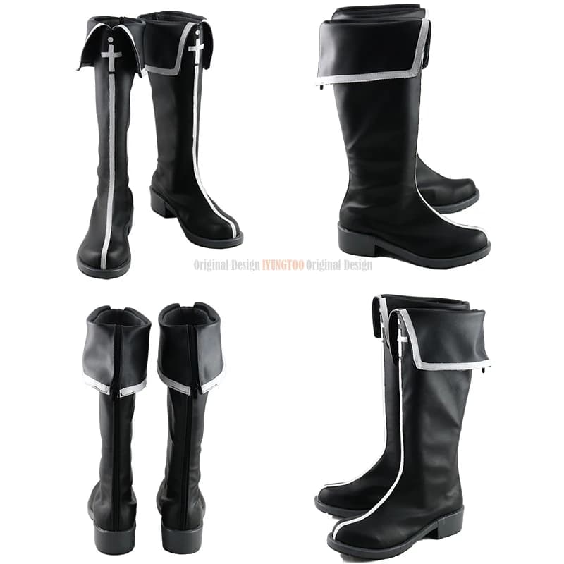 LoveLive!Sunshine!! Tsushima Yoshiko Anime Characters Shoe Cosplay Shoes Boots Party Costume Prop