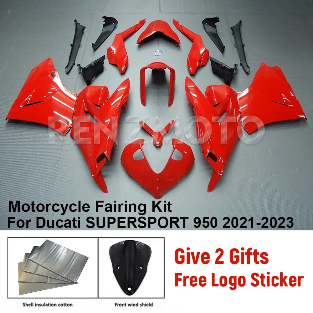 For DUCATI SUPERSPORT 950 2021-2023 Fairing Motorcycle Set Body Kit Decoration Plastic Guard Plate Accessories Shell D092101