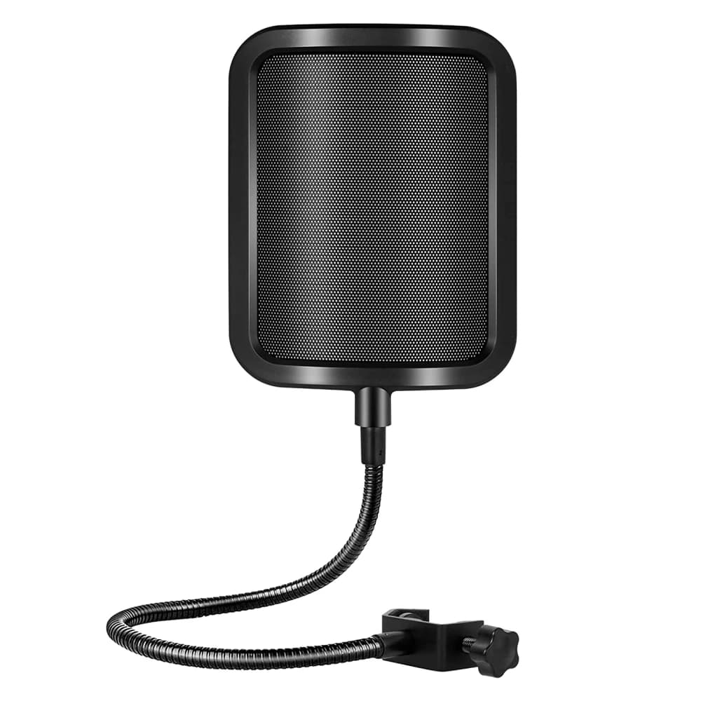 Metal Pop Filter Universal Microphone Windscreen Studio Recording Condenser Microphone for Blue Yeti Mic Sound Filter