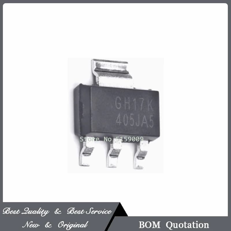 10 Pcs/Lot AZ1117H-ADJTRG1 SOT223 100% New Original In Stock