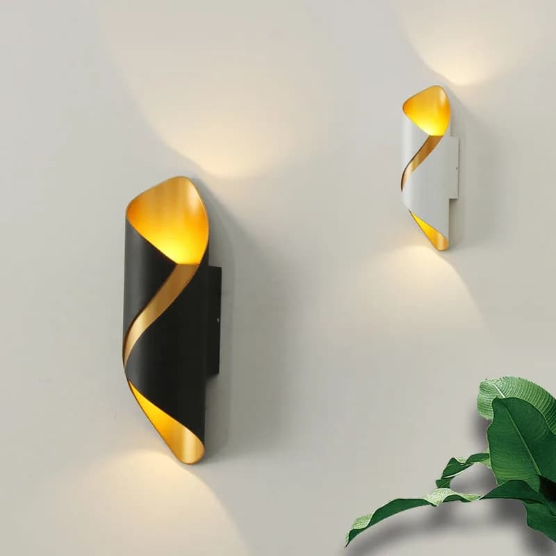 Roukeymi Led Wall Lamp Decoracion Terraza Exterior Hotel Bedroom Sconce Lamp Corridor Creative Luxury Porch lights Balkon