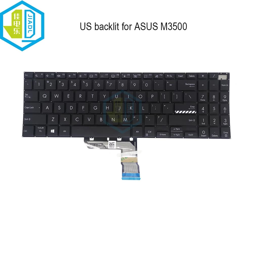 RU US Backlight Keyboard For ASUS Vivobook Pro M3500 M3500Q M3500QC M3500QA K3500 M6500 K6500 0KNB0-560VUS00 560VUS00 D6500DE