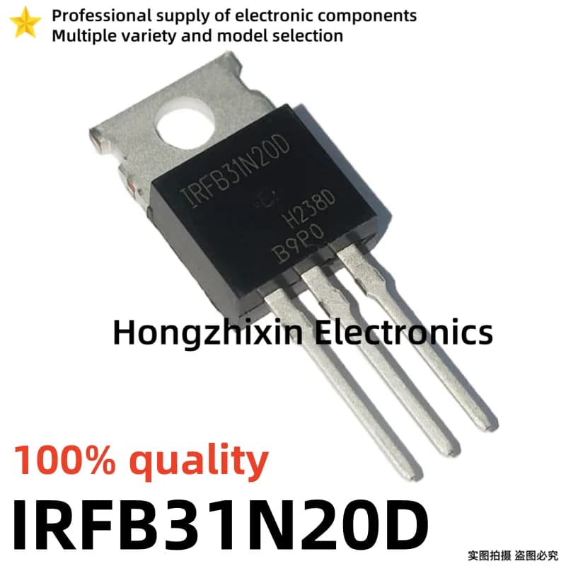 10PCS 100% quality IRFB38N20D IRFB23N15D IRFB31N20D IRFB33N15D IRFB42N20D IRFB18N50K IRFB20N50K TO-220 Field-effect transistor