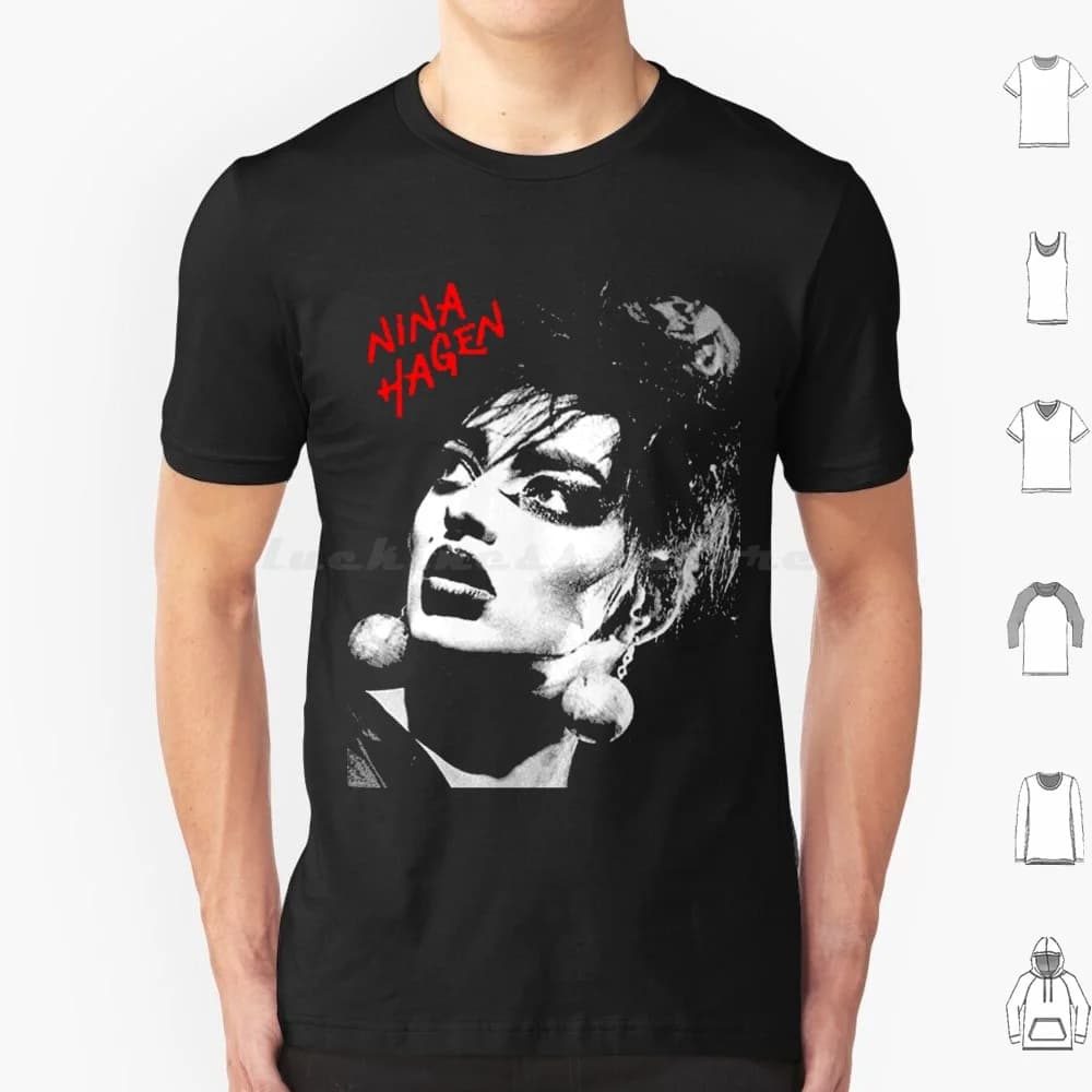 Hagen Punk T Shirt Men Women Kids 6xl Hagen 80s Gothic Post Punk Punk Bowie Batcave Deathrock Siouxsie Nin Skinny Puppy